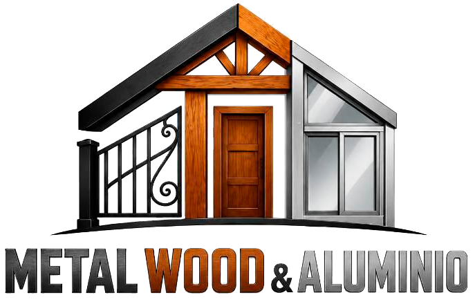 Metal, Wood & Aluminio